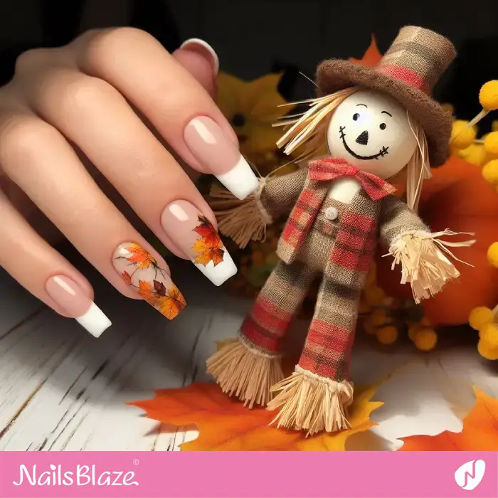 Fall Leaves Nails | Seasonal - NB1196